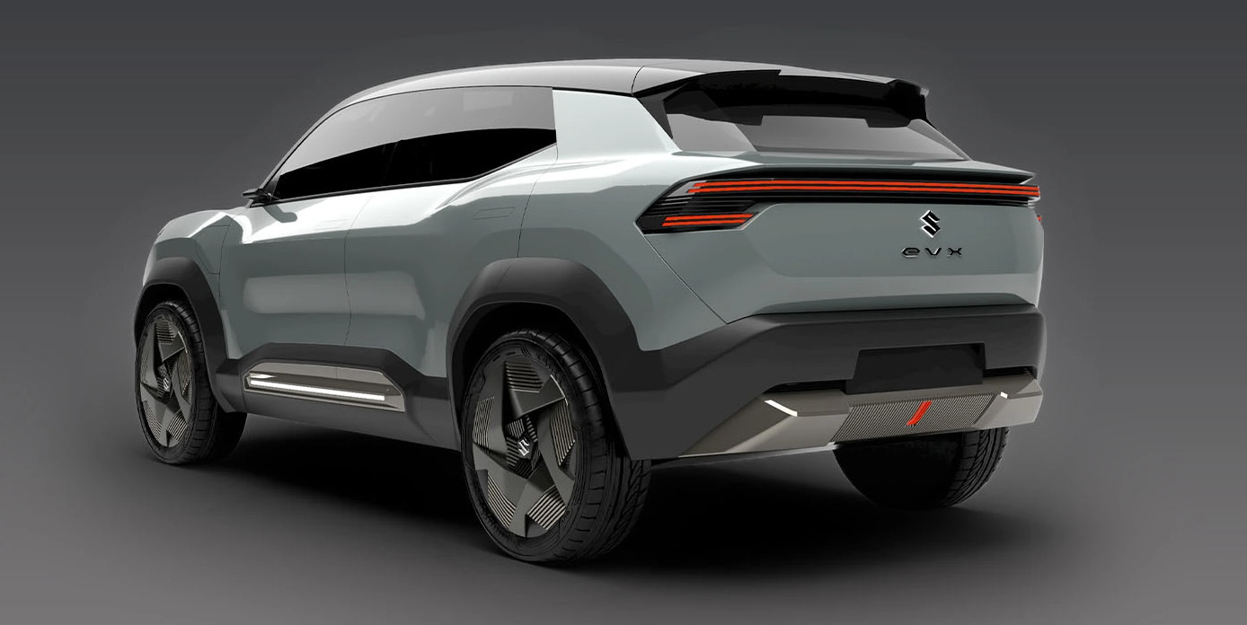Suzuki представила свой первый электромобиль — кроссовер eVX EV
