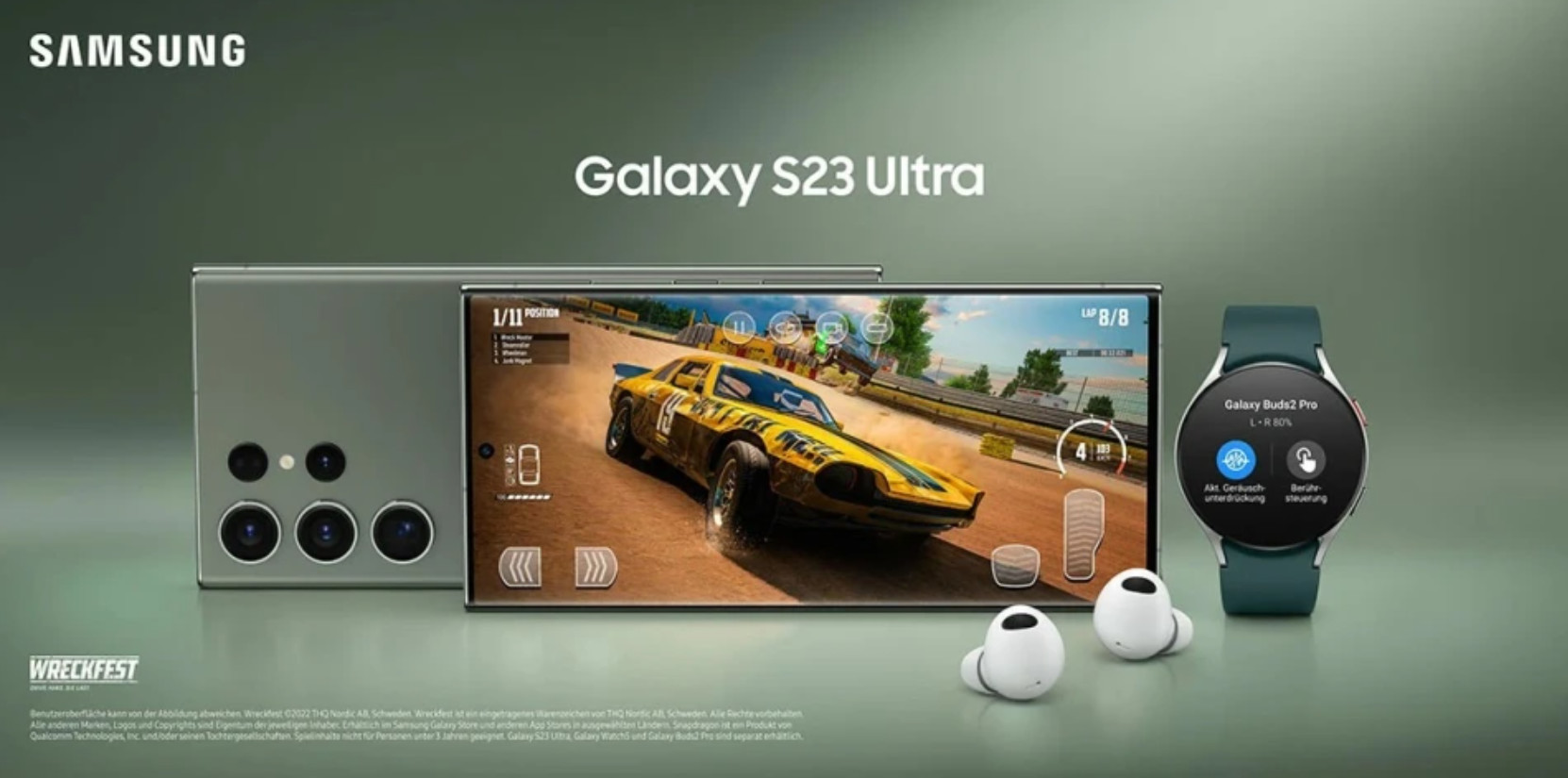 Стали известны полные характеристики Samsung Galaxy S23, S23+ и S23 Ultra