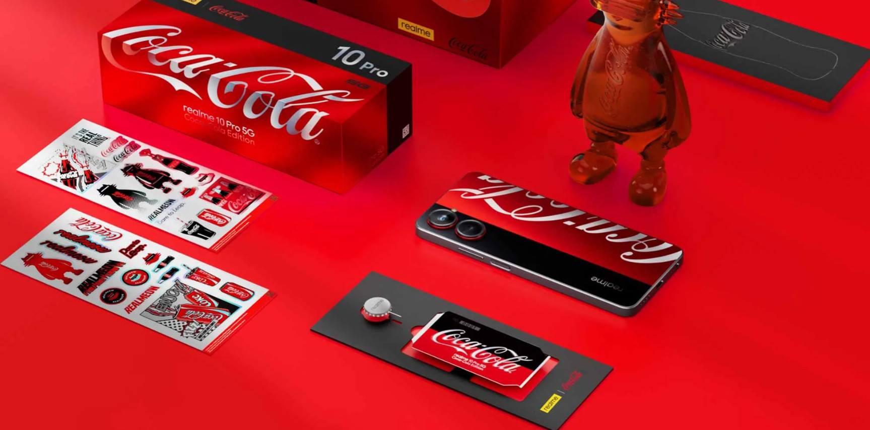 Выпущен Realme 10 Pro Coca-Cola Edition — идеальный подарок фанату газировки