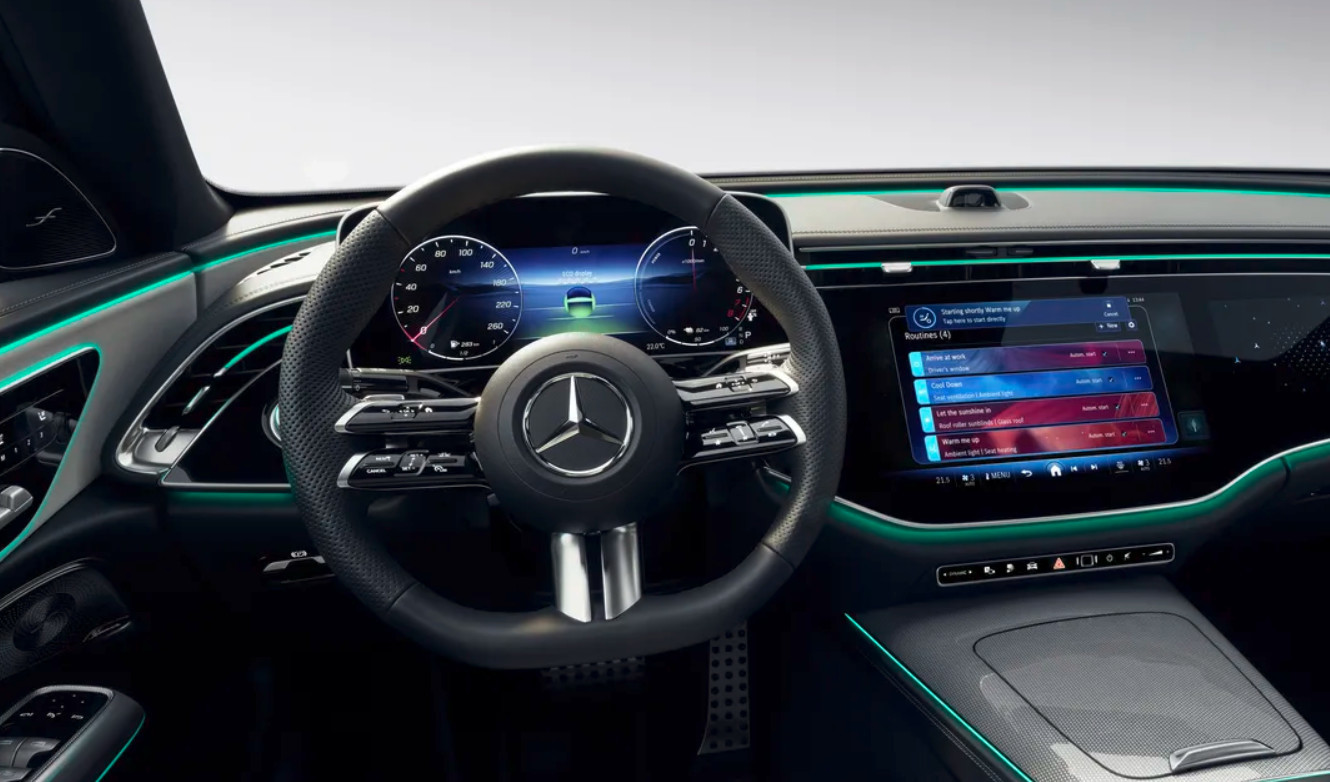 Камера для селфи и предустановленный Tik-Tok — подробности о Mercedes E-Class 2024 3 Камера для селфи и предустановленный Tik-Tok — подробности о Mercedes E-Class 2024