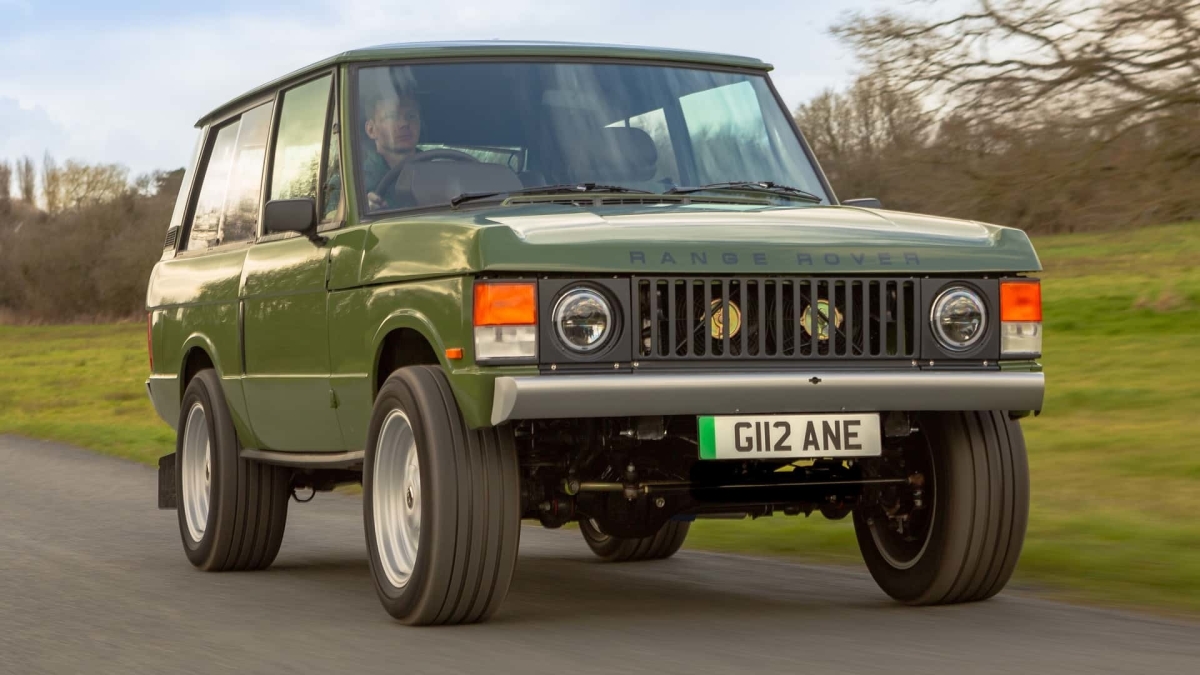Inverted выпустила электрическую версию Range Rover Classic