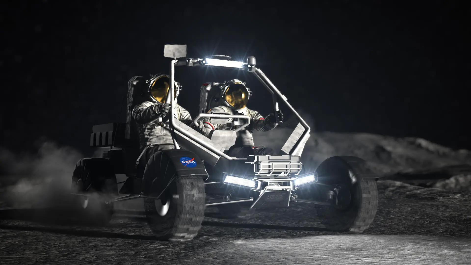 NASA разрабатывает лунный вездеход следующего поколения 1 NASA разрабатывает лунный вездеход следующего поколения