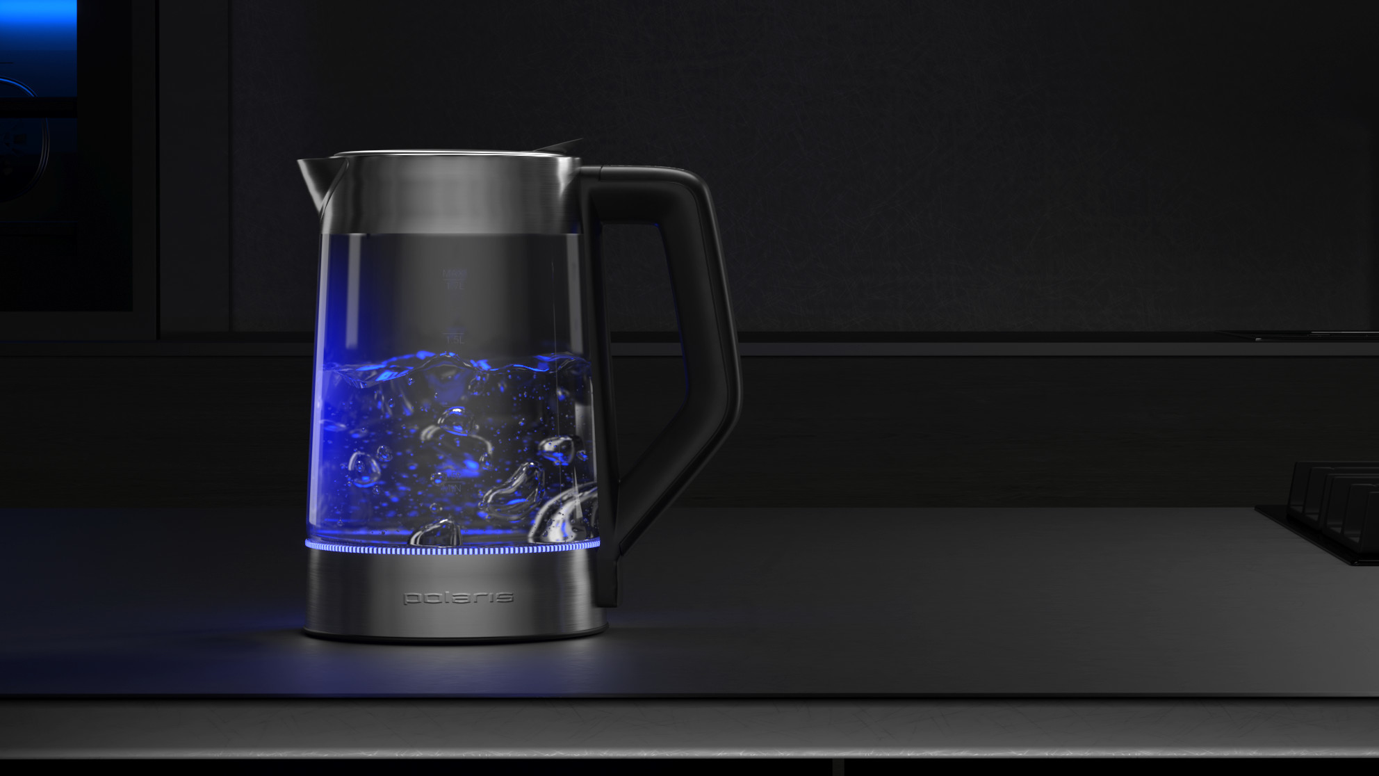 Обзор Polaris PWK 1725CGLD WiFi IQ Home — умный и стильный чайник 4 Обзор Polaris PWK 1725CGLD WiFi IQ Home — умный и стильный чайник