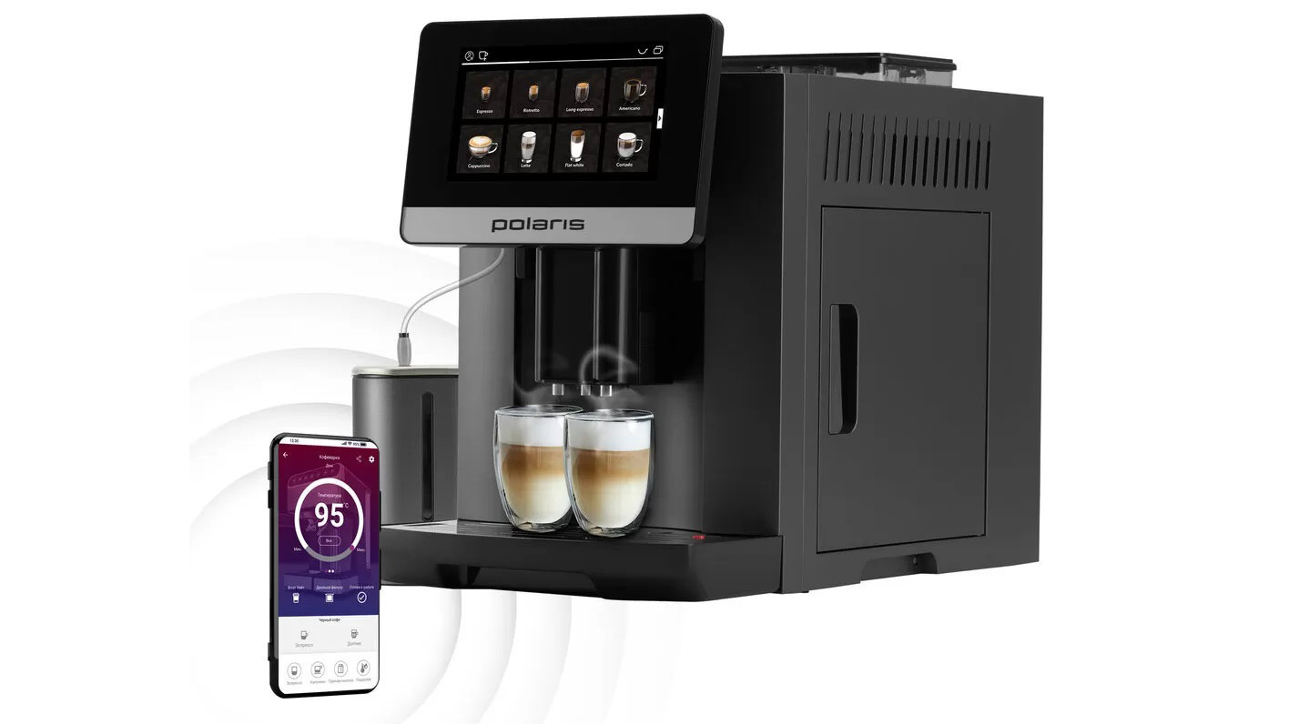 Обзор кофемашины Polaris PACM 2080AC Wi-Fi IQ Home — спешалти-кофе у вас на кухне