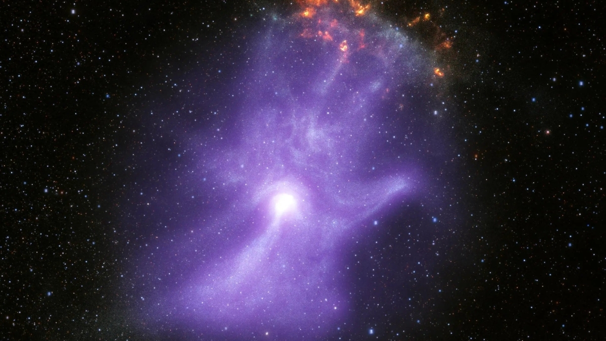Загадочная «рука-призрак», обнаружена рентгеновскими телескопами NASA