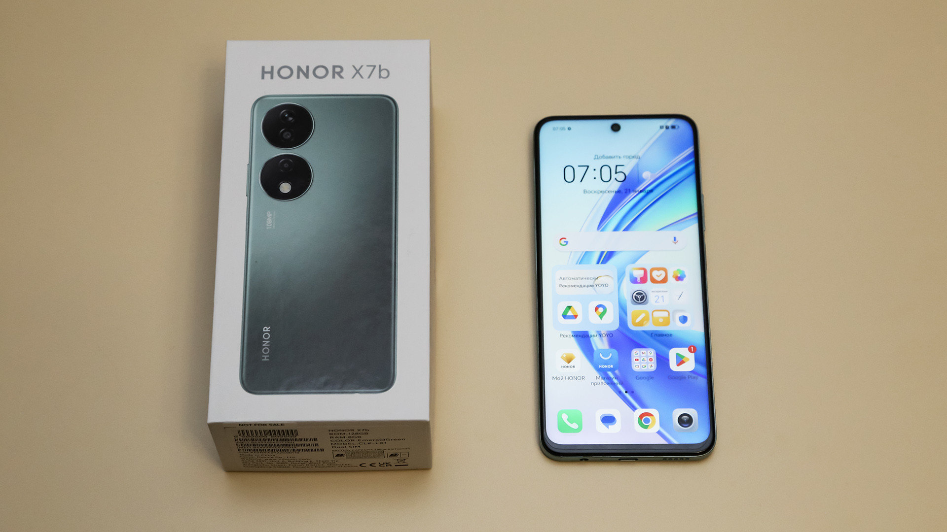 Обзор Honor X7b из первых рук — знакомство и впечатления