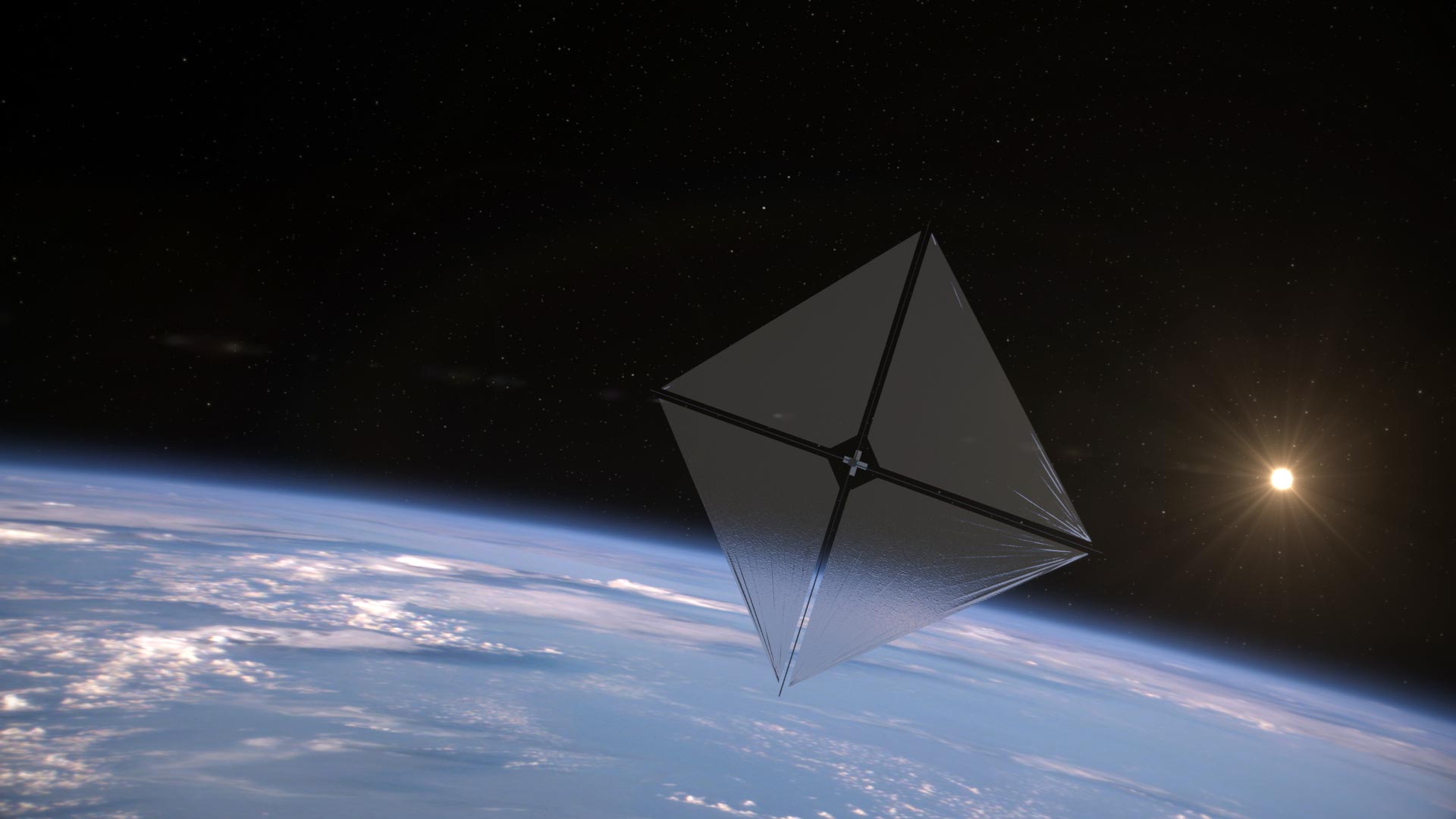 Первые эксперименты NASA с усовершенствованной технологии солнечного паруса проходят с переменным успехом