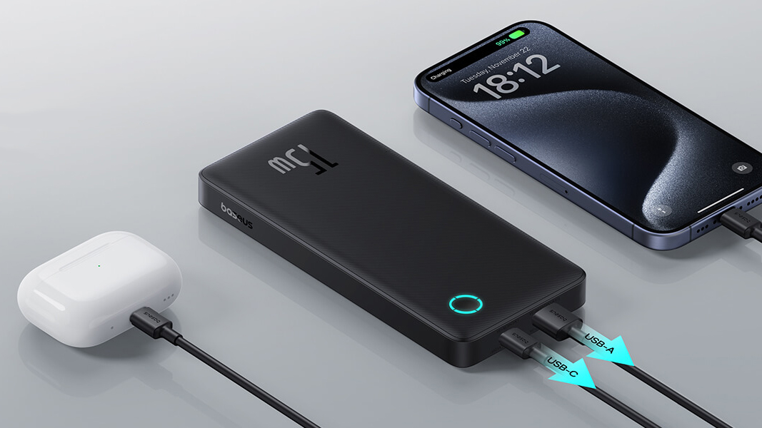 Обзор повербанка Baseus Airpow Lite 10000mAh 15W — стильный помощник на каждый день 3 Обзор повербанка Baseus Airpow Lite 10000mAh 15W — стильный помощник на каждый день