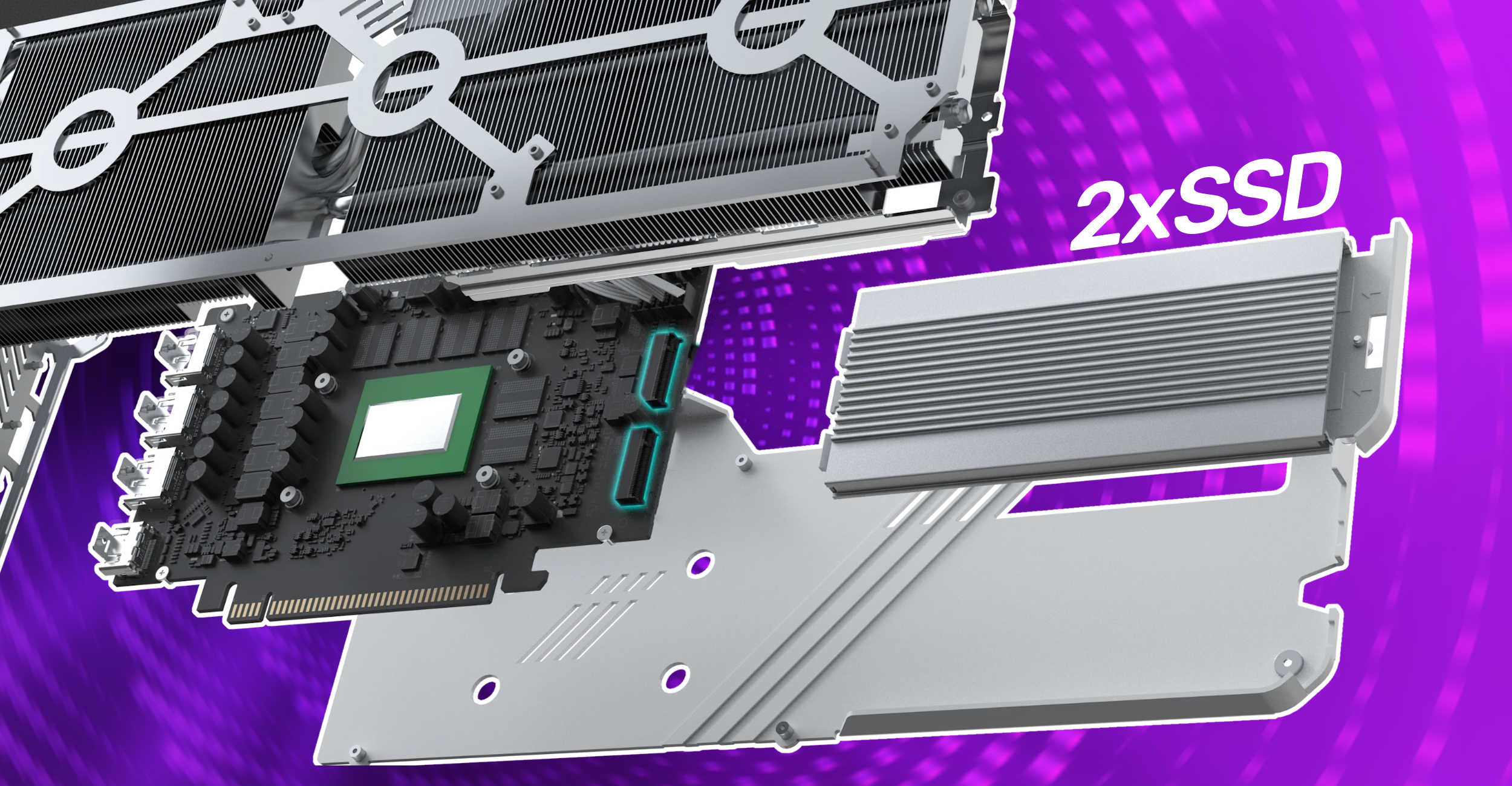 Гибрид видеокарты и SSD: MaxSun меняет подход к использованию PCIe