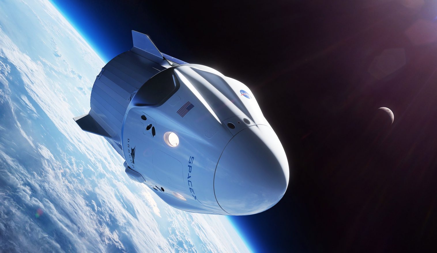 Crew Dragon доставил новую команду на МКС