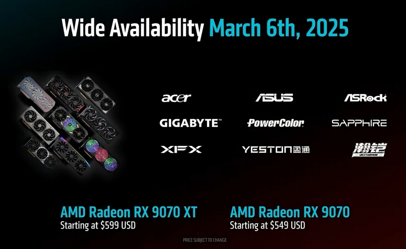 Все что известно об AMD Radeon RX 9070: технологии, характеристики и цена в РФ 5 Все что известно об AMD Radeon RX 9070: технологии, характеристики и цена в РФ