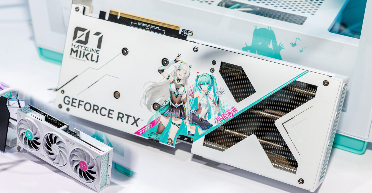 Asus представит RTX 5060 Ti в четырех вариантах — от классики до аниме-дизайна