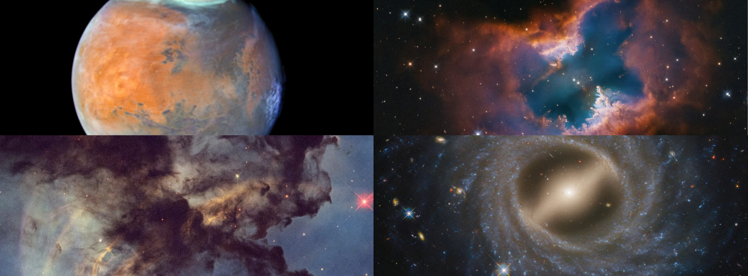 В честь 35-летия Hubble были опубликованы свежие фотографии от телескопа