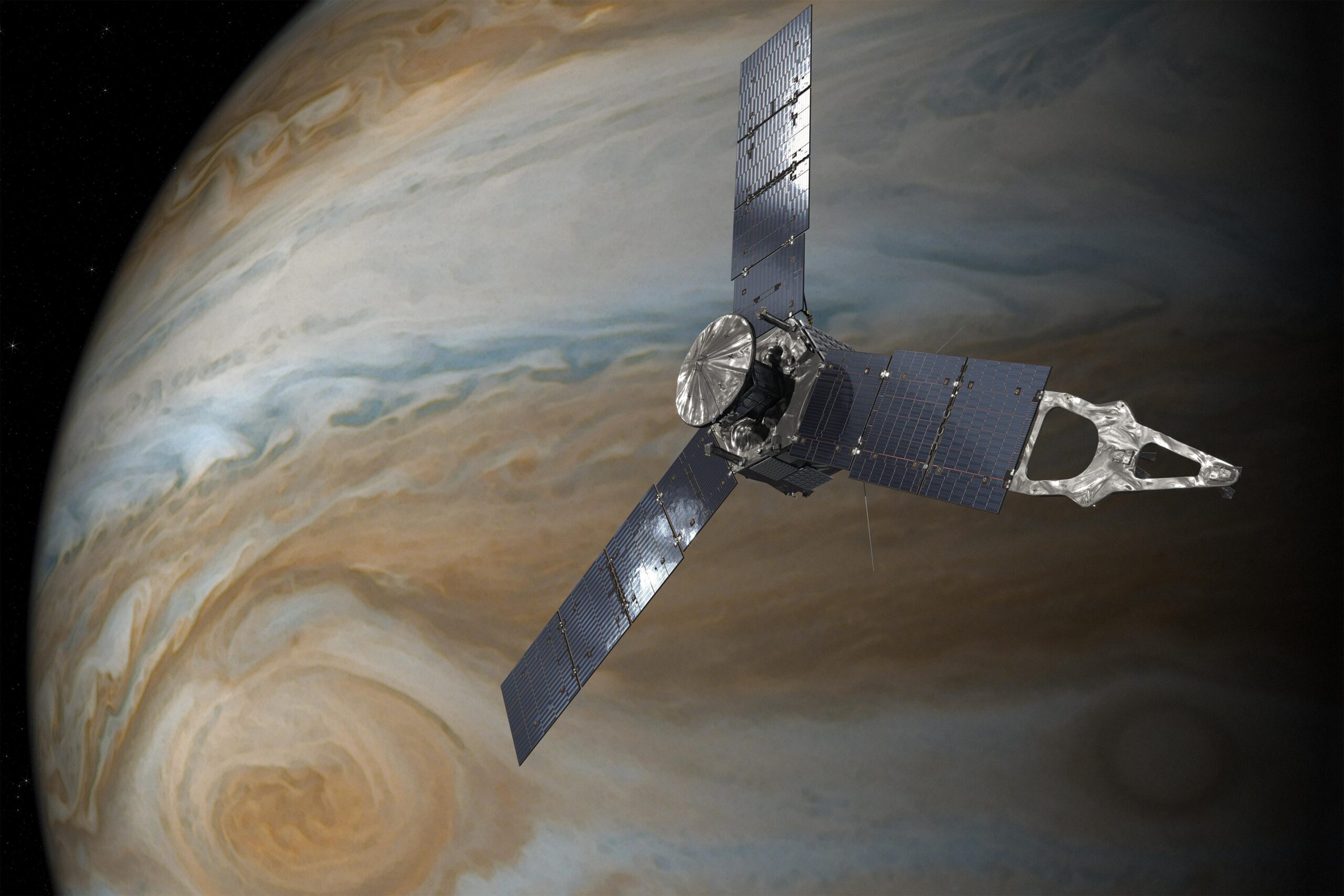 Радиация Юпитера атакует космический зонд Juno