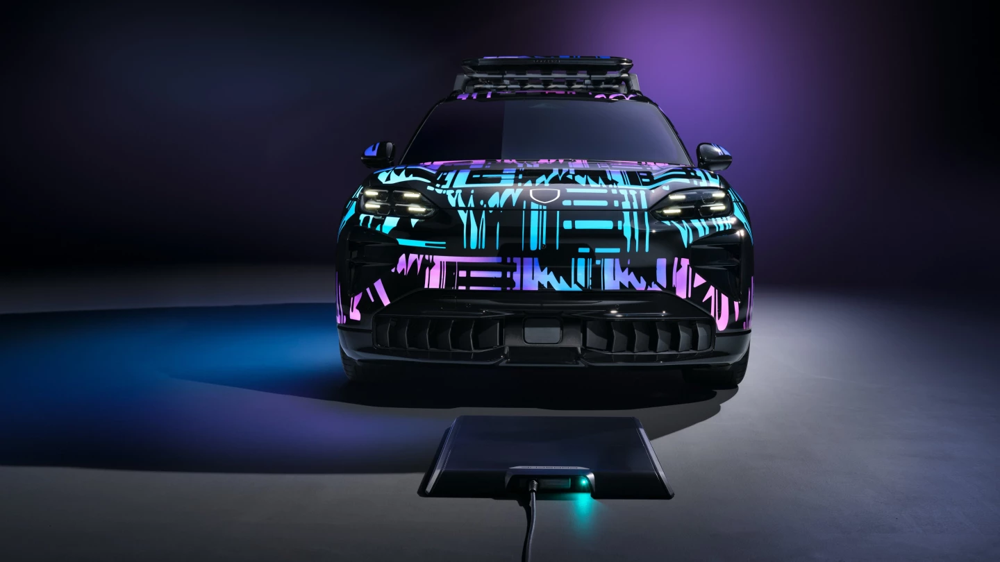 Porsche представила систему беспроводной зарядки для электромобилей 1 Porsche представила систему беспроводной зарядки для электромобилей