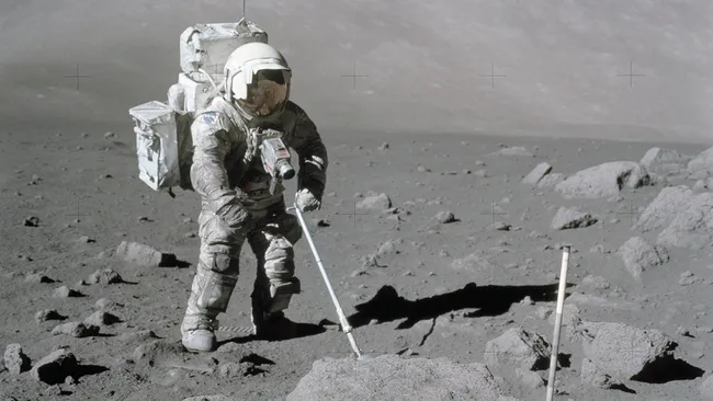 Лунный камень с «Аполлона-17» может переписать историю Солнечной системы