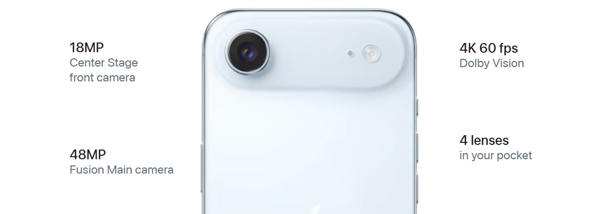 Apple iPhone Air: ультратонкий дизайн ценой ключевых функций 2 Apple iPhone Air: ультратонкий дизайн ценой ключевых функций