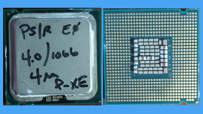 В сети появились фото невыпущенного процессора Intel с частотой 4 ГГц