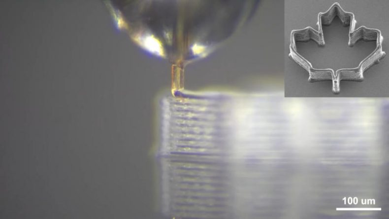 Ученые используют хоботок комара для высокоточной 3D-печати