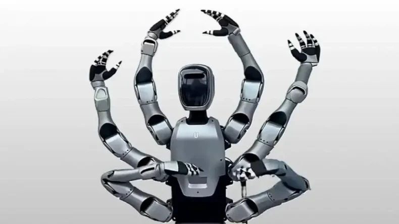Китайская Midea представила «сверхгуманоидного» робота MIRO U с шестью руками для заводов
