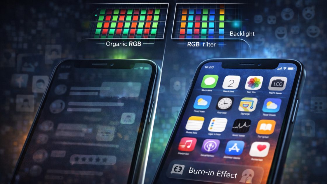 Почему OLED-экраны могут выгорать?