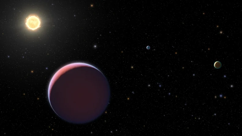 JWST не смог пробить дымку на экзопланете: Kepler-51d прячет состав под плотнейшим слоем