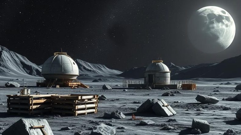 Ядерную энергоустановку на Луне начнут собирать в 2032 году
