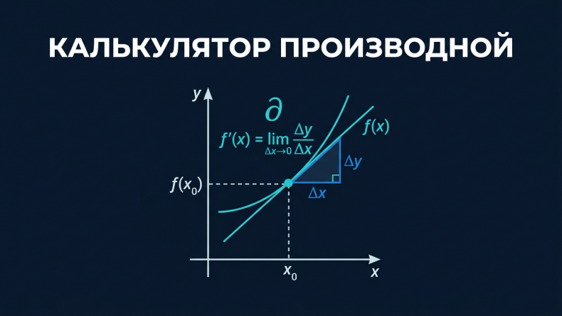 Калькулятор производной