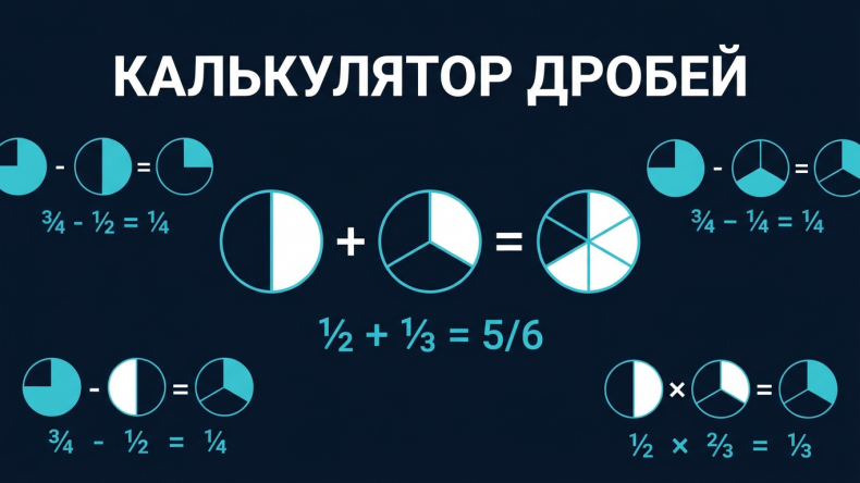 Калькулятор дробей