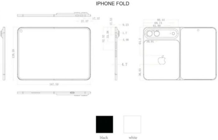 Складной iPhone Ultra раскрыт на новых схемах: названа толщина будущего флагмана Apple