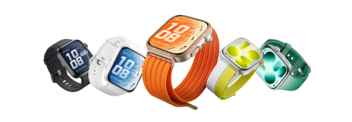 Линейка умных часов Huawei Watch Fit 5 и Huawei Watch Fit 5 Pro в разных цветах