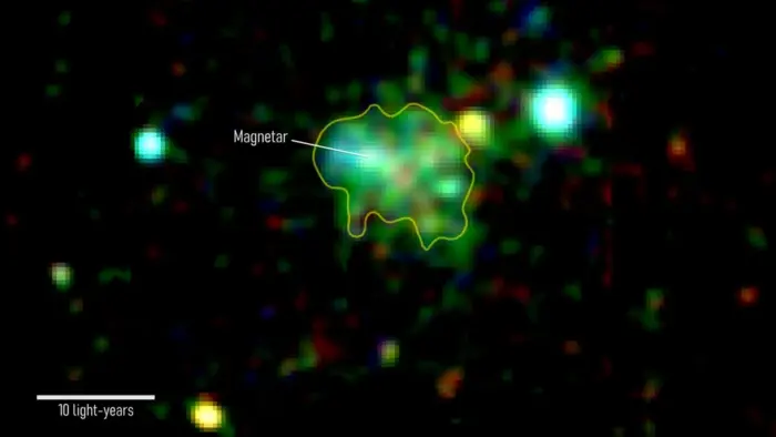 NASA зафиксировало сверхъяркую ую и рождение магнетара