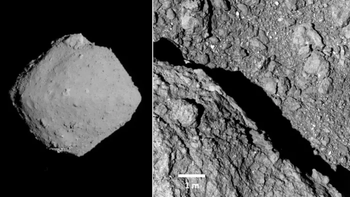 Hayabusa2 неожиданно сблизился с астероидом Торифуне и передал новые снимки космического объекта
