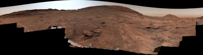 Марсоход Curiosity обнаружил на Марсе гигантское «море» загадочных многоугольников 2 Марсоход Curiosity обнаружил на Марсе гигантское «море» загадочных многоугольников