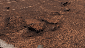 Марсоход Curiosity обнаружил на Марсе гигантское «море» загадочных многоугольников