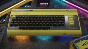 Commodore представила ретрокомпьютер C77 в стиле Cyberpunk 2077