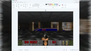 Технический директор Microsoft запустил Doom внутри MS Paint — игра работает с частотой до 35 FPS