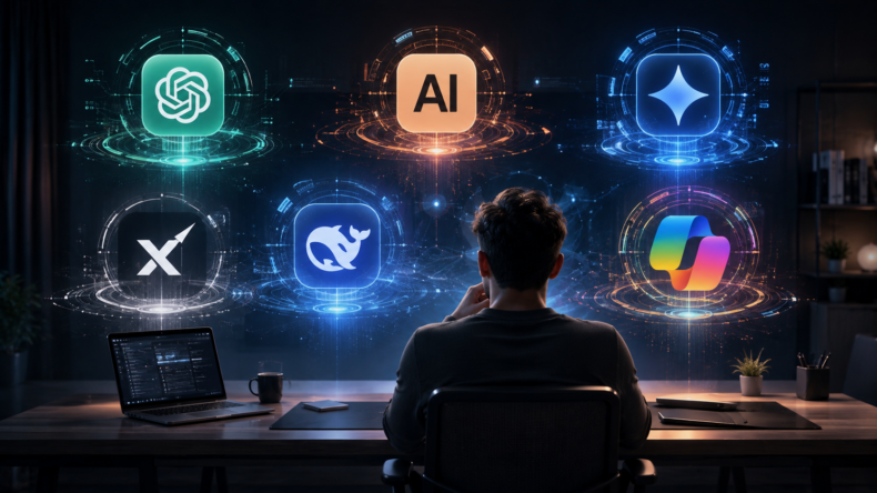 Какой ИИ выбрать в 2026 году: честное сравнение ChatGPT, Claude, Gemini, Grok, DeepSeek и Copilot