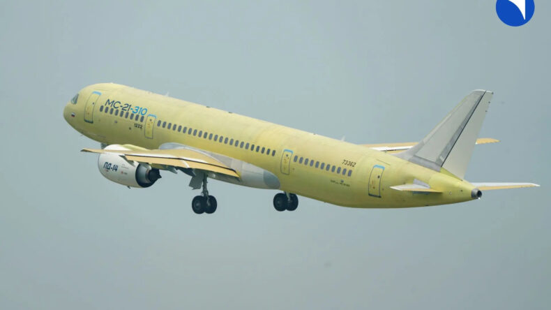 Серийный пассажирский МС-21-310 совершил первый полет