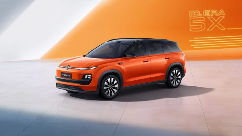 Volkswagen представила электрический ID. ERA 5X на платформе с технологиями XPeng