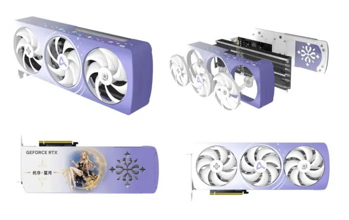AX Gaming представила RTX 5070 с «ароматом осени» и аниме-дизайном