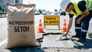 Бетон с набором прочности за 2–4 часа ускорит ремонт дорог