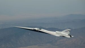 Сверхзвуковой самолет NASA X-59 завершил 25 испытательных полетов