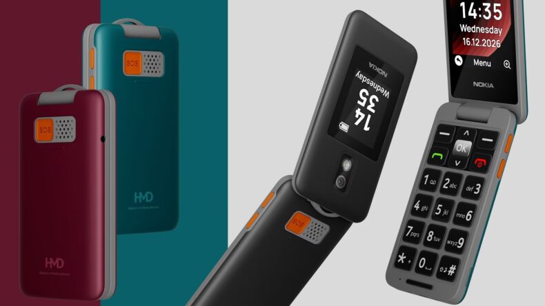 Nokia 2360 Flip — новая кнопочная раскладушка с кнопкой SOS и удалённым управлением