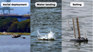 Робот-химера ALBATROSS падает с неба и становится парусной лодкой