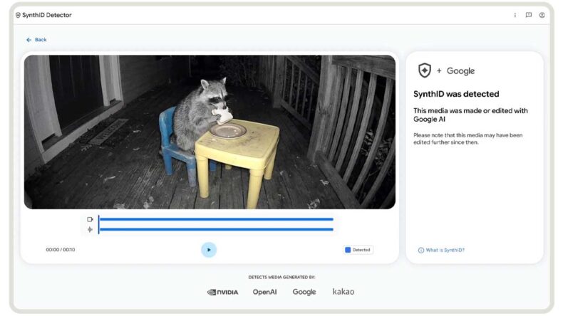 Google открыла SynthID для всех — сервис помогает распознавать изображения и видео, созданные ИИ